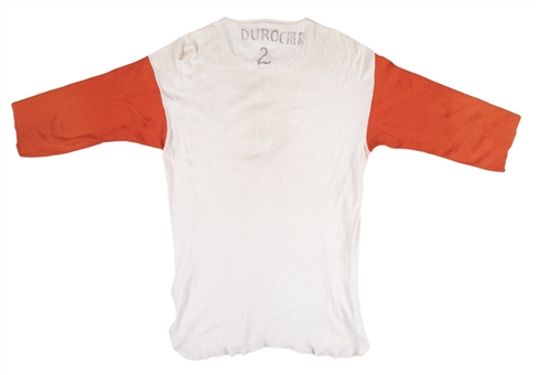1972-73 Leo Durocher Game Used Houston Astros Long Sleeve Undershirt 